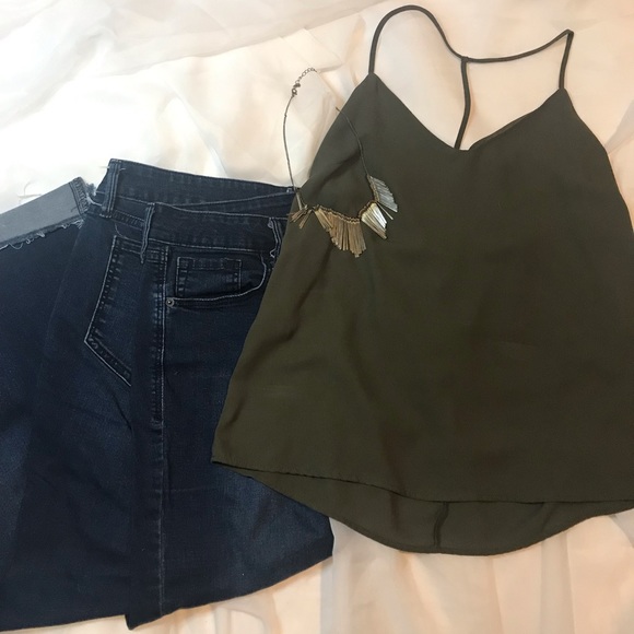 Forever 21 Tops - 💕OLIVE GREEN TANK TOP💕 Forever 21 Tops - 💕OLIVE GREEN TANK TOP💕